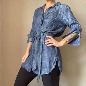 CLOTH & STONE denim tunic